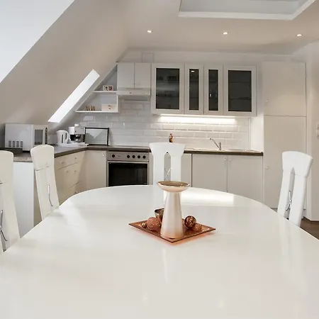 Appartement Riverside Flat With King Castle View Boedapest